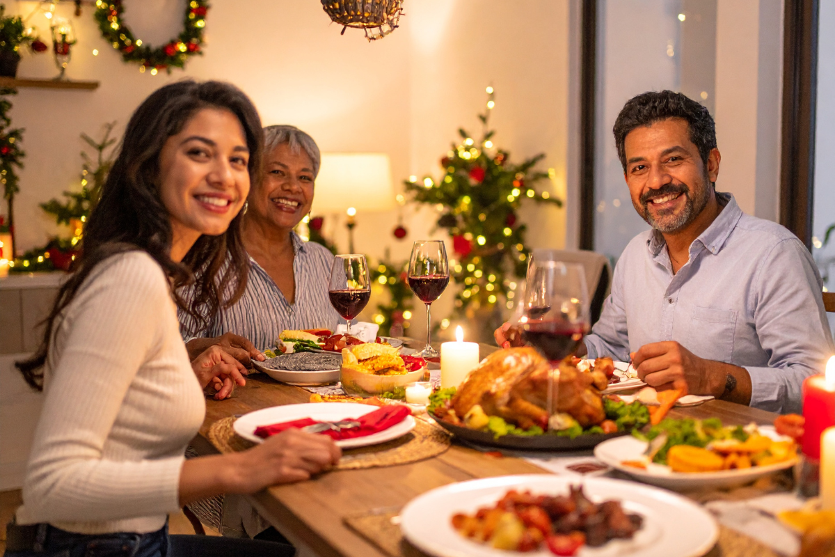 holiday housewarming party