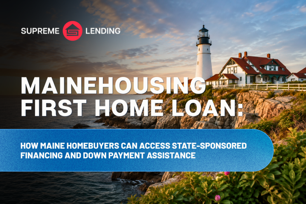 MaineHousing down payment assistance